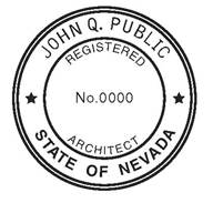 Registered Architect Seal